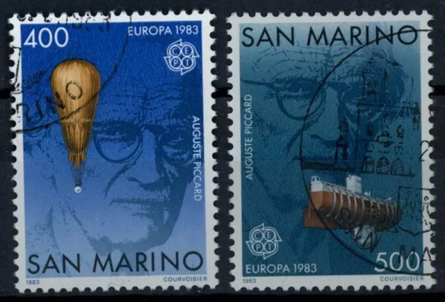 San Marino 1983 SG#1210-1211 Europa Cto Used Set #E36581