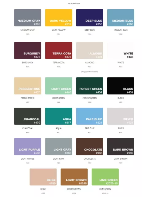 8-16oz Mica Powder Pigment Colors for Epoxy Resin, Floor, Craft