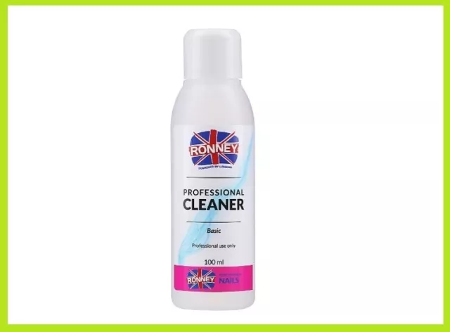 Limpiador de uñas profesional básico, desengrasante de uñas ""Básico"" Ronney 100 ml