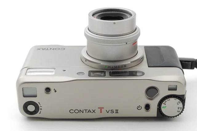 Video【NEAR MINT in Box】Contax TVS II Point & Shoot 35mm Film Camera From JAPAN