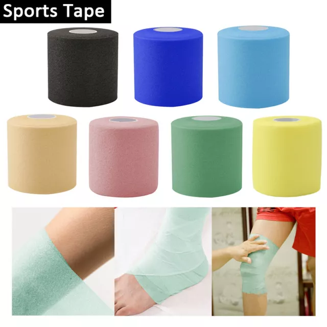 Adhesive Elastic Wrap Tape Pet Horse Dog Cat Vet Wound Bandage Sponge Bandage