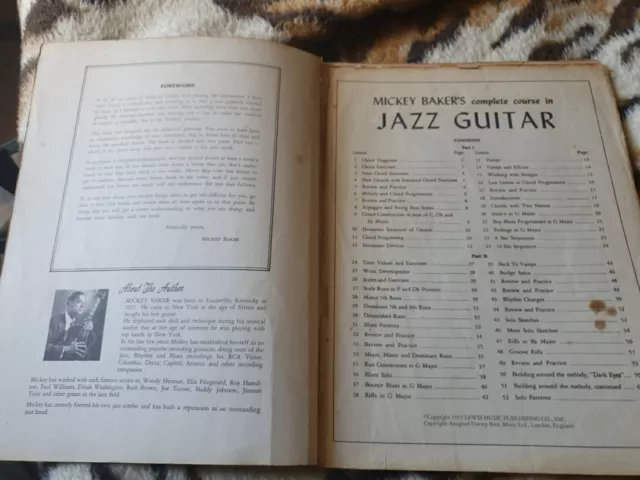 Mickey Baker's Complete Course in Jazz Guitar (Paperback) 3