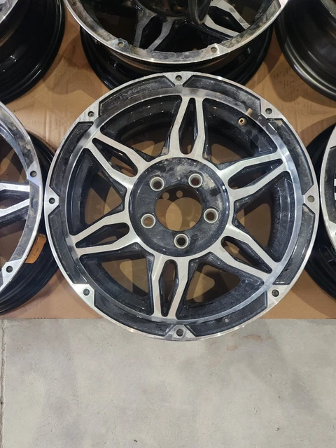 15" x  5" ALUMINUM TRAILER WHEEL 5-LUG ON 4.5 INCHES  -