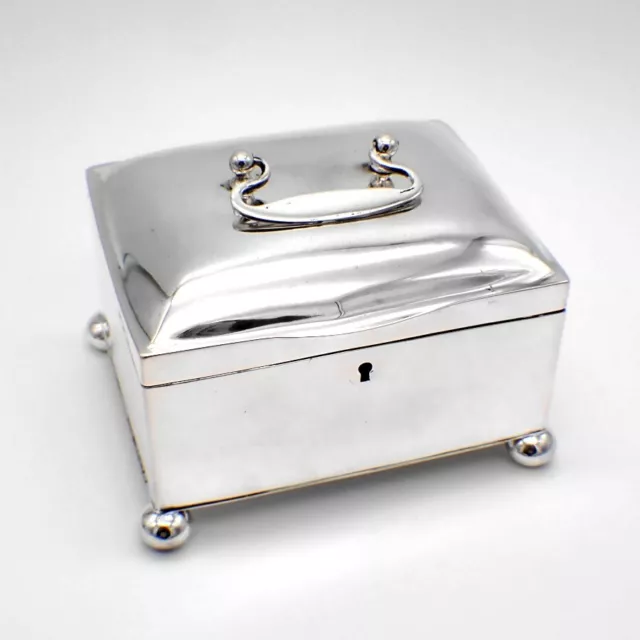 19th Century Box Hamburg Guild 800 Silver Brahmfeld Gutruf 1840s