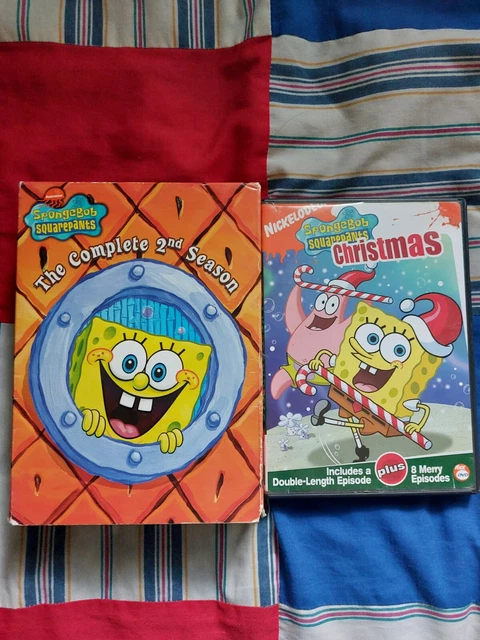 SPONGEBOB SQUAREPANTS BUNDLE Season 2 & Christmas Dvd + Erik Wiese ...