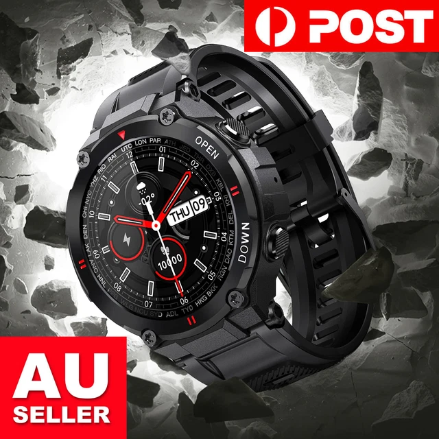 Bluetooth Call Smart Watch Men Sport Heart Rate Blood Pressure Oxygen Monitor
