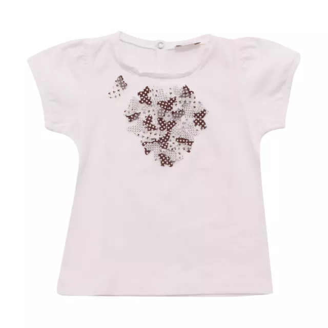 1014AQ maglia bimba IL GUFO girl kids t-shirt