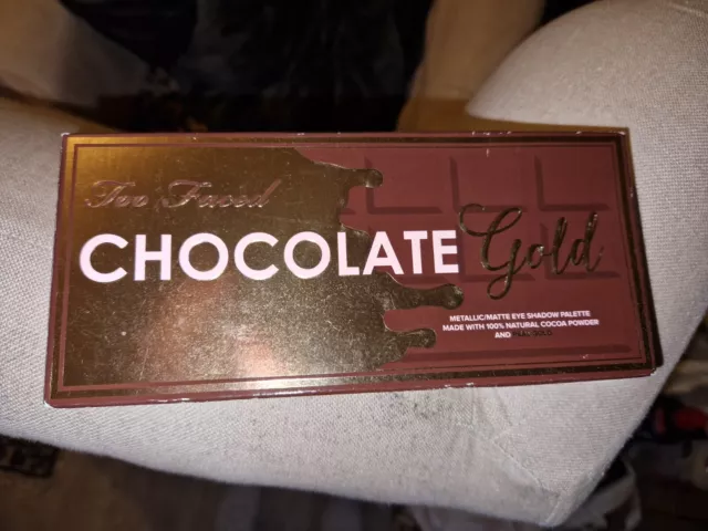 Palette Too Faced Chocolate gold neuf 3