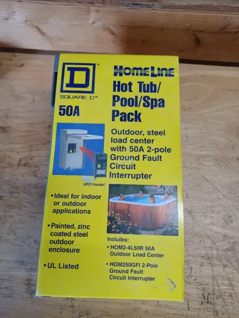 Homeline 50-Amp Hot Tub/Pool/Spa Pack Main Lug Load Center