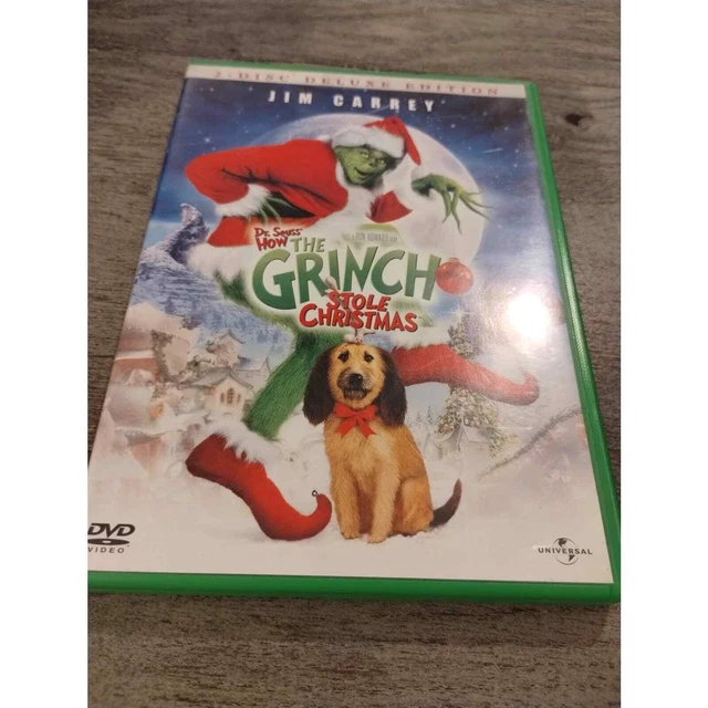 DR. SEUSS' HOW The Grinch Stole Christmas (DVD, 2001, 2Disc Deluxe