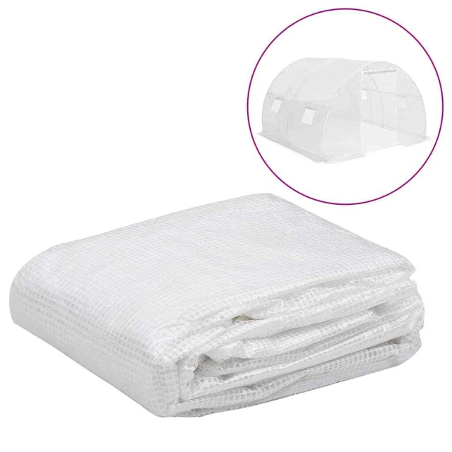 Couverture de remplacement de serre (9 m²) 3x3x2 m Transparent