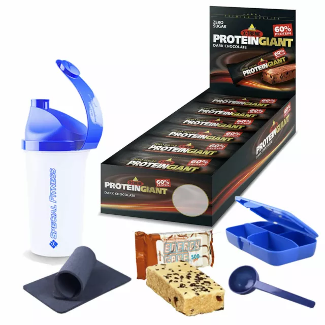 29,50€/kg Inko X-Treme Protein Giant Riegel Box  24x65g + Bonus