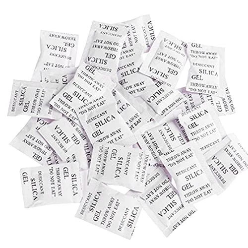 UxradG Lot de 200 sachets déshydratants en gel de silice de 1 g - Absorbeur d...