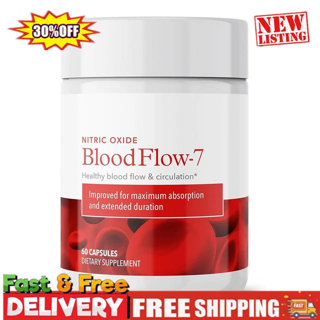 Bloodflow 7 Blood Circulation Supplement Nitric Oxide With Nitros
