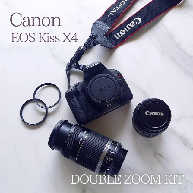 CANON EOS Kiss X4 + ZOOM LENS EF-S 18-55mm F3.5-5.6 IS +
