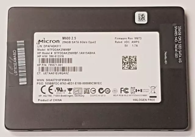 Micron discount m600 256gb