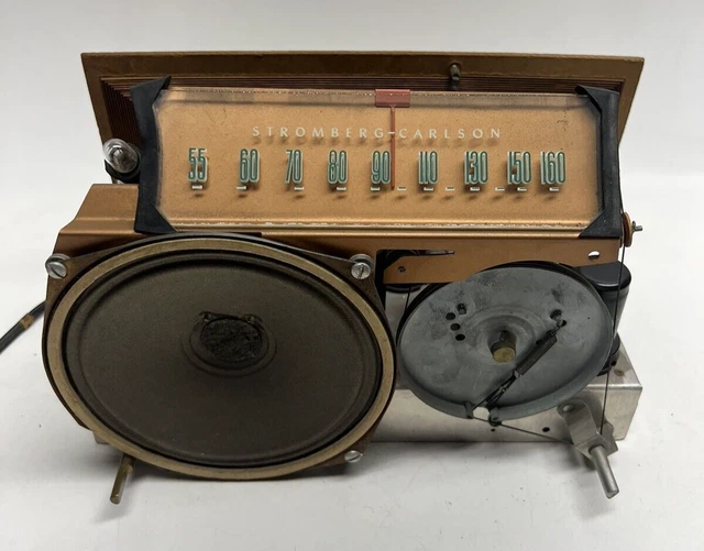 VINTAGE STROMBERG CARLSON Tube Audio Amp Radio Model 1101 TESTED