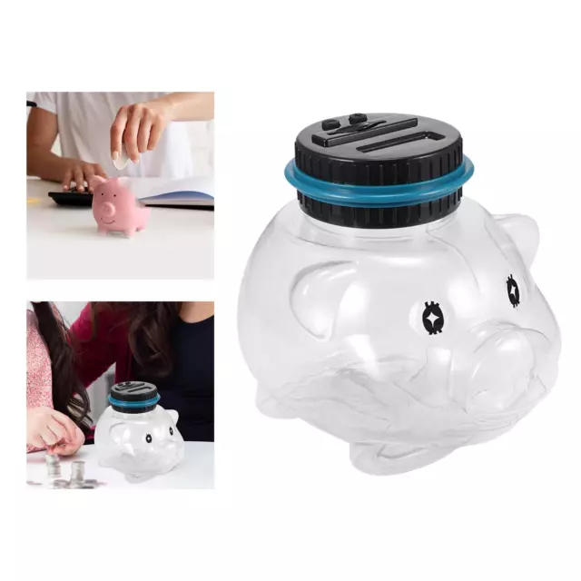 Digital Coin Counting Bank Digital Counting Money Jar for Boys Friends Girls