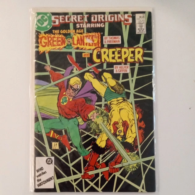 1987 Secret Origins Vol. 3, #18 Starring The Green Lantern And The Creeper