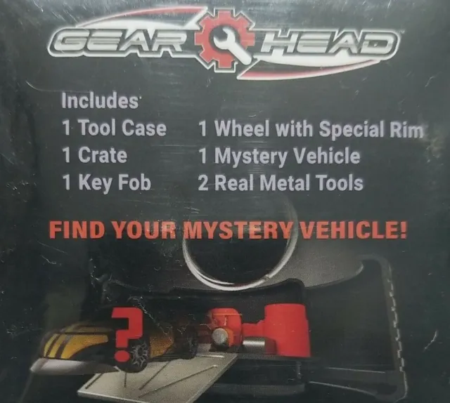 Genesis Speed Gear Head Mini Car With Real Metal Tools Sealed Box  NEW
