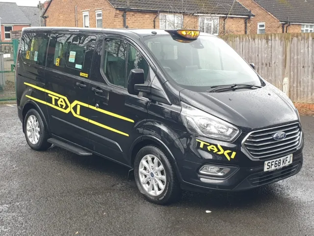 2018 (68) Ford Transit Tourneo Custom 2.0 Allied Pro Cab E7 Taxi Hackney Procab