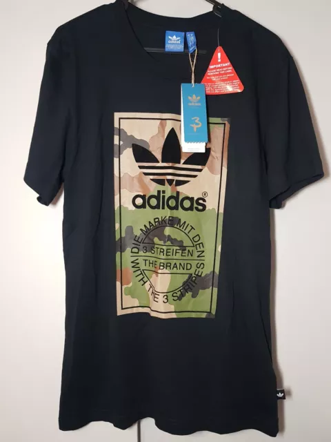 Adidas Originals Camo Label T Shirt Size Medium *BNWT*