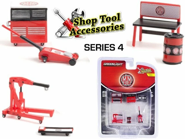 Werkstatt Set / Shop Tool Set Marvel Oil Company - 6 pc`s -  - Greenlight 1:64