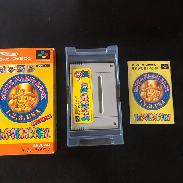 Super Mario Bros Collection All Stars (Super Mario All Stars) Super Famicom - Jeux vidéo Super Mario Bros Collection All Stars (Super Mario All Stars) Super Famicom - Jeux vidéo