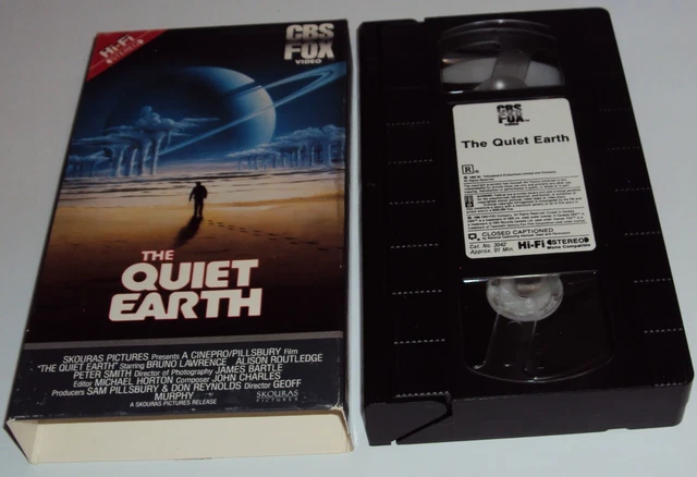 Alison Routledge THE QUIET EARTH VHS Video Bruno Lawrence, Alison Routledge Skouras ...