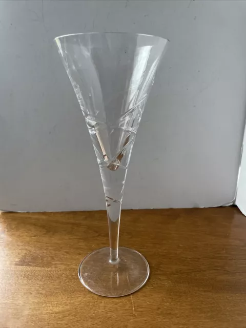 Royal Doulton Crystal Saturn Champagne Flute