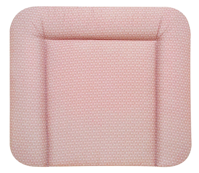 Alvi Wickelauflage RAUTE (BT 85x70 cm) BT 85x70 cm rosa
