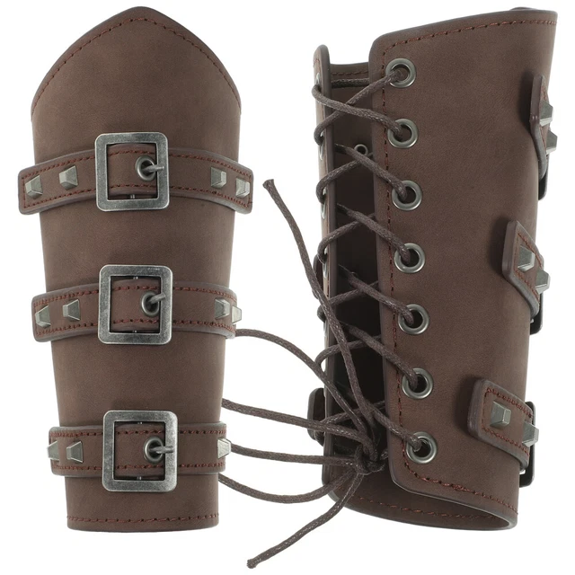 Braccio Medievale Guardie Polso Cosplay Braccialetto Personalità