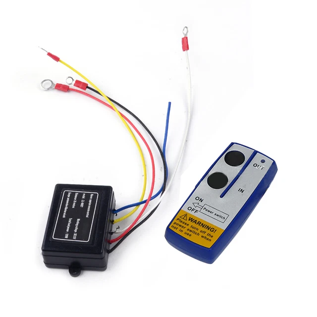 2pcs 12V Wireless Winch Capstan Remote Controller Kit Fit For Truck Jeep SUV hm