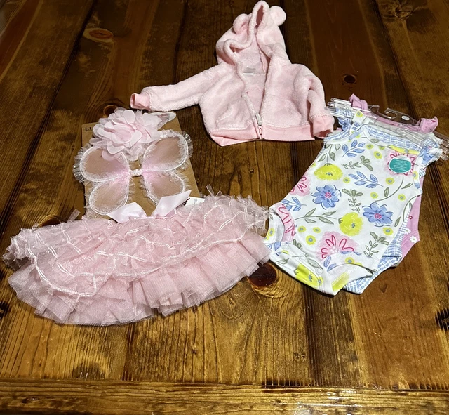 Newborn girl clothes 0-3 months Lot #13