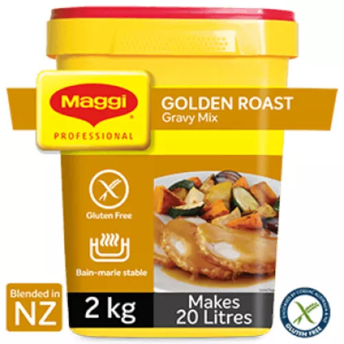 MAGGI GOLDEN ROAST GRAVY MIX 2kg - GLUTEN FREE (FREE POST)