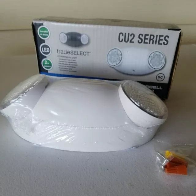 Hubbell Lighting Compass Led Emergency Light Cu2 Series New In Box