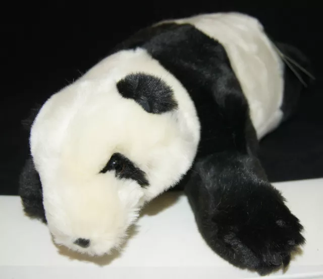 DITZ BRAND Plush PANDA PUPPET 18" bear stuffed hand baby gift comfort hug toy 2
