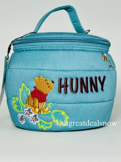 Vera Bradley Disney Winnie The Pooh Cosmetic Case Hunny Pot Travel Bag NEW