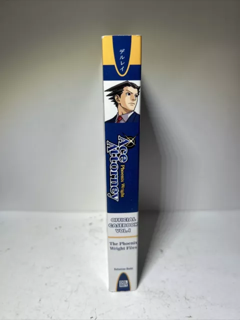 PHOENIX WRIGHT ACE Attorney Official Casebook VOL 1. Great Condition ...