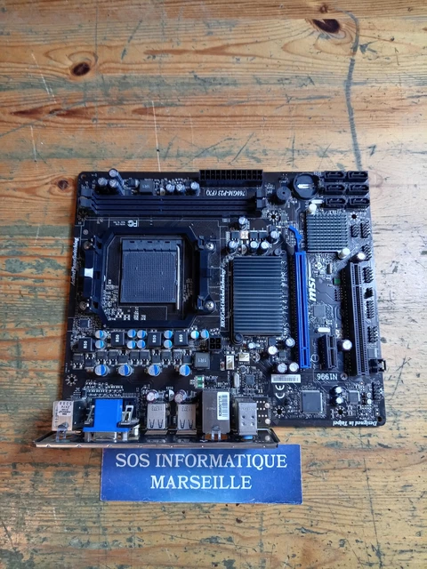 Carte Mère MSI KT3 Ultra2 Avec Processeur AMD Athlon XP2000+ - Vintage