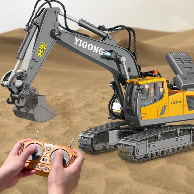 EXCAVATOR REMOTE CONTROL Toy Car Dump Truck Children's Toy Car Outdoor