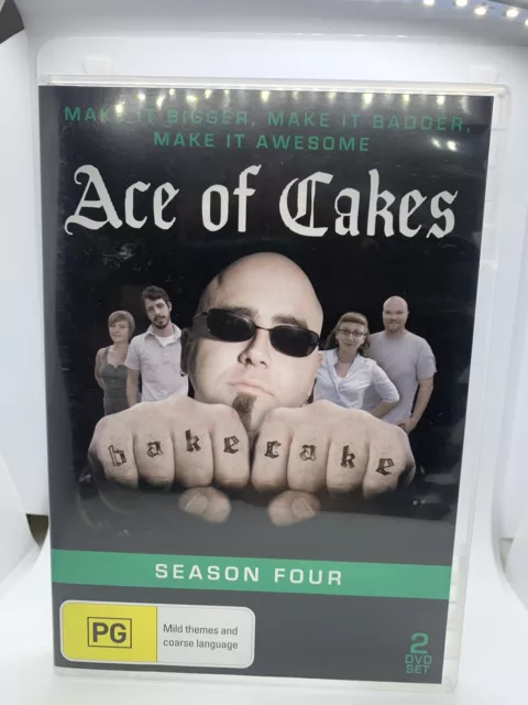 ACE OF CAKES Season Four DVD REGION 4 VGC TV SHOW + Free Postage