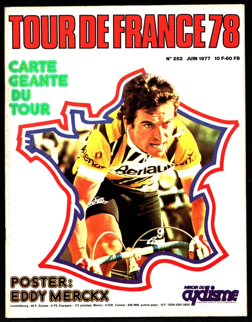 Miroir du Cyclisme - Carte du Tour de France 1978 • EUR 10,00