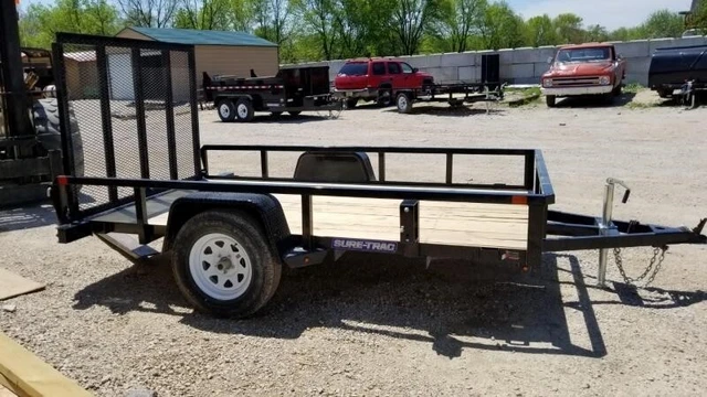 2023 Sure-Trac 6x10 Tube Top Utility Trailer