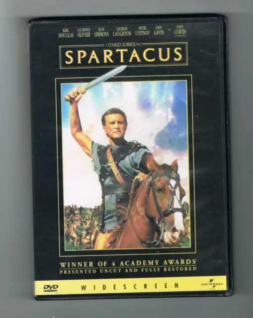 Spartacus - Stanley Kubrick - Kirk Douglas - Dvd Ntsc Zone 1 - Très Bon État