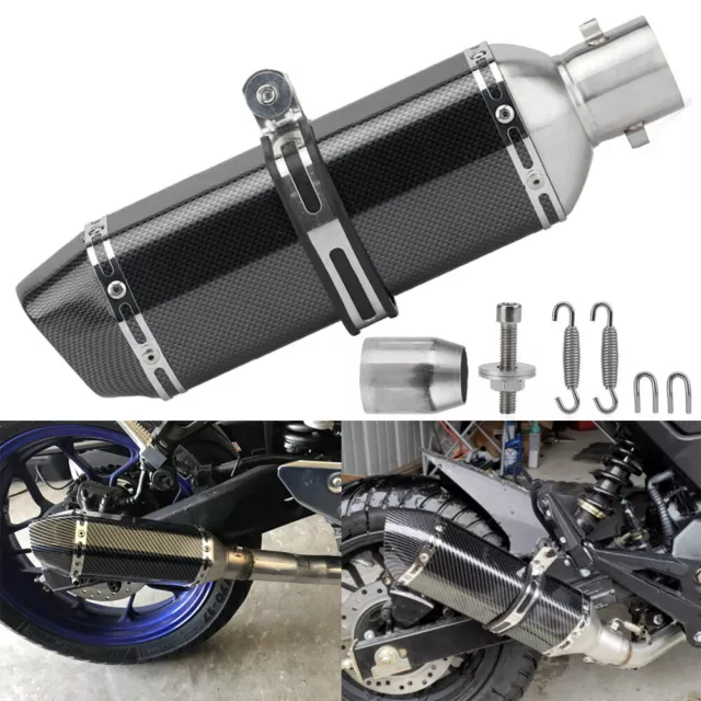 38-51mm Slip-on Exhaust Muffler Pipe DB Killer Silencer For Kawasaki Vulcan 1500