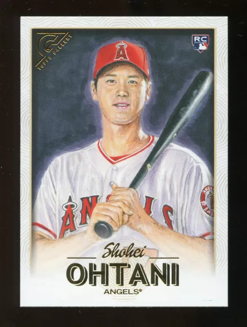 2018 Topps Gallery SHOHEI OHTANI Rookie #116 Baseball Card 2018 Topps Gallery SHOHEI OHTANI Rookie #116 Baseball Card