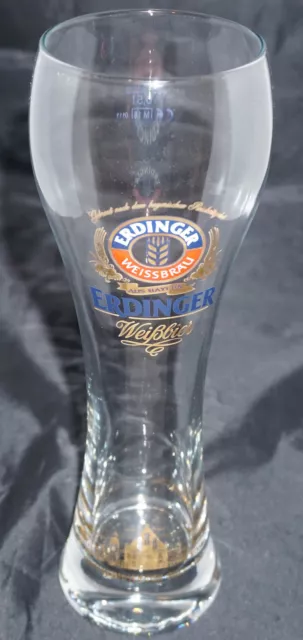 Erdinger Weißbier Bier Beer Gläser Bierglas Glas  klar 0,5l Sahm NEU