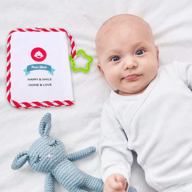 BABY PHOTO ALBUM First Year Baby Photo Book Photography Album with Star ...