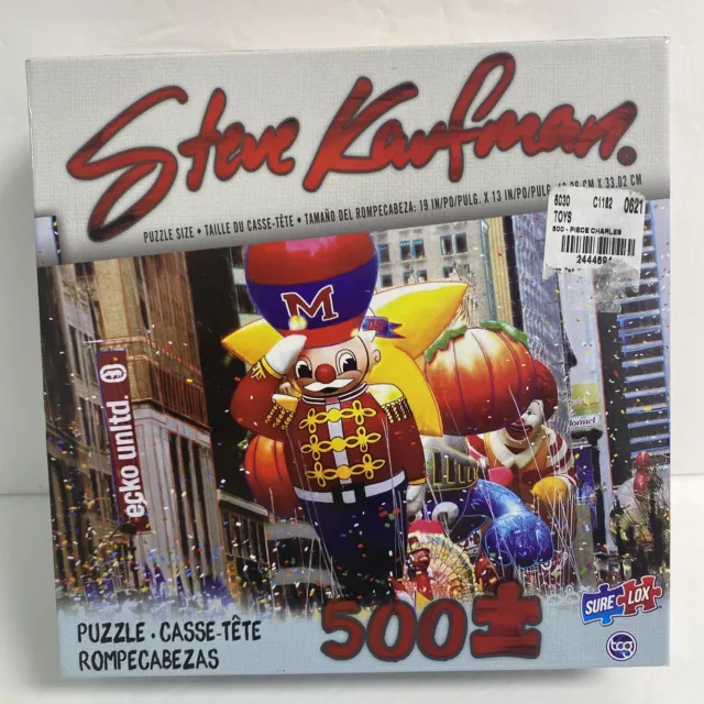 Macy's Parade 500 PcsJigsaw Puzzle Steve Kaufman Sure-Lox New